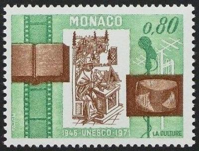 Monako 1971 Mi. 1007 MNH **