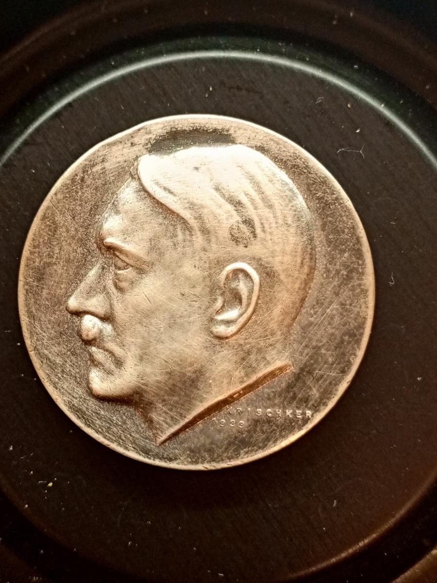NEMECKO TRETÍ RÍŠE 50 jahrien medaily Adolf Hitler - Numizmatika