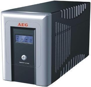 AEG UPS Protect A.1400, 1400VA, 840W, 230V, RS232+USB, baterie 70%
