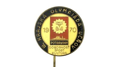 Odznak III. krajská olympiáda Učňov odbornosť šport kultúra