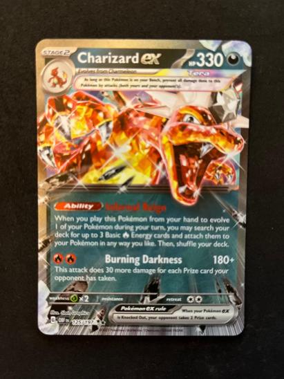 Charizard ex 125/197 in Portuguese Obsidian Flames Pokémon TCG