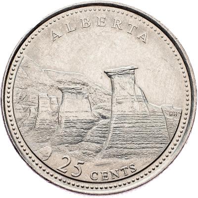 (E-5702), Kanada, 25 Cent 1992