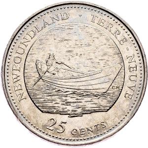 (E-5699), Kanada, 25 Cent 1992
