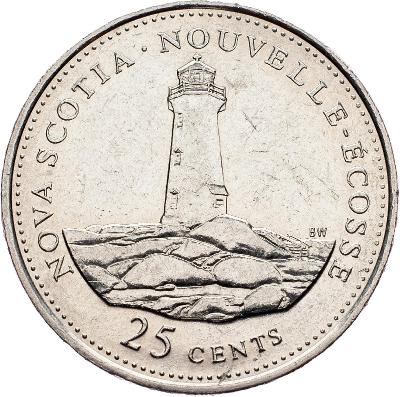 (E-5705), Kanada, 25 Cent 1992