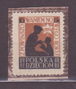 POLSKO, DOBROČINNA ZNAMKA, 1925 rok, VYPRODEJ od 1 Kč