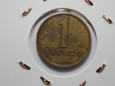 Portugalsko 1 Escudo 1983 XF č00347 