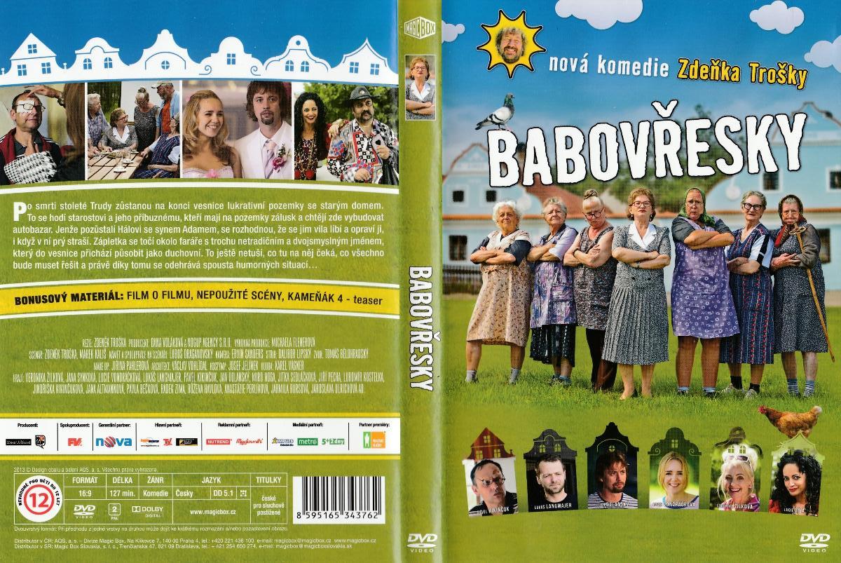 PREDÁM 3 dvd Babovresky 1,2,3, NOVÉ - Film