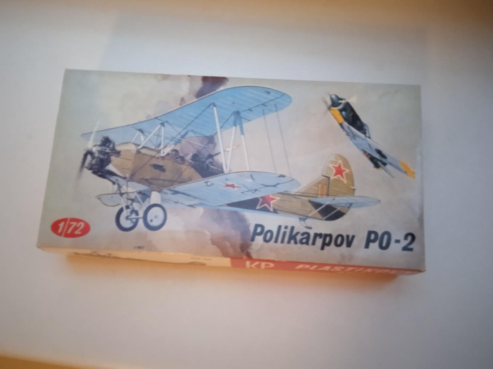 Polikarpov Po-2 Kovozávody Prostějov 1/72 - Vojenské modely lietadiel
