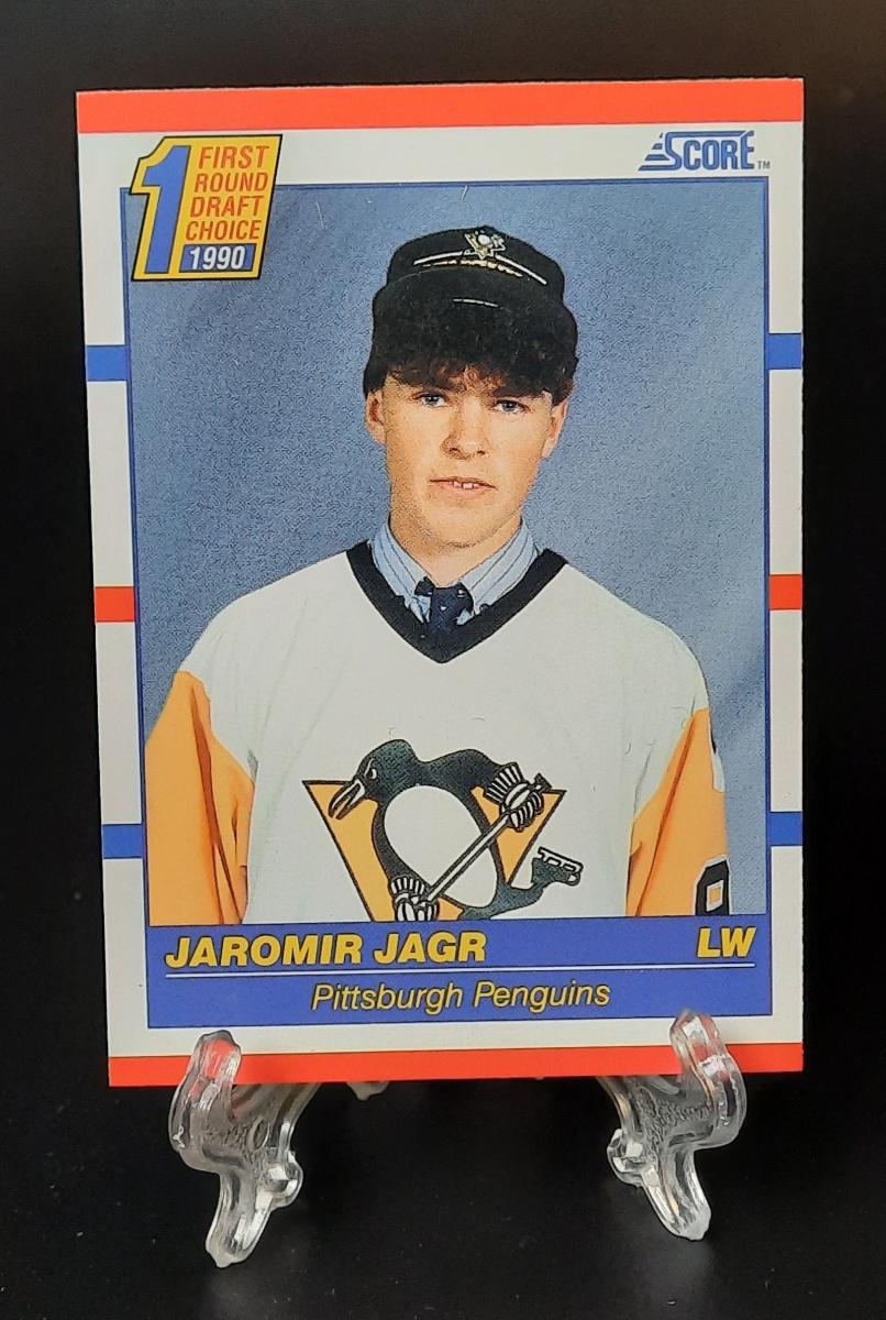 JAROMÍR JÁGR - 1990/91 Score ROOKIE USA verzia - Hokejové karty