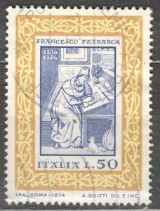 Itálie 1974 Mi 1456 Francesco Petrarca, básník, 310