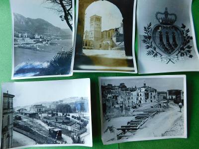 11 ks fotografií z válečného roku 1944 z Perugie a Bei Cassina velikos