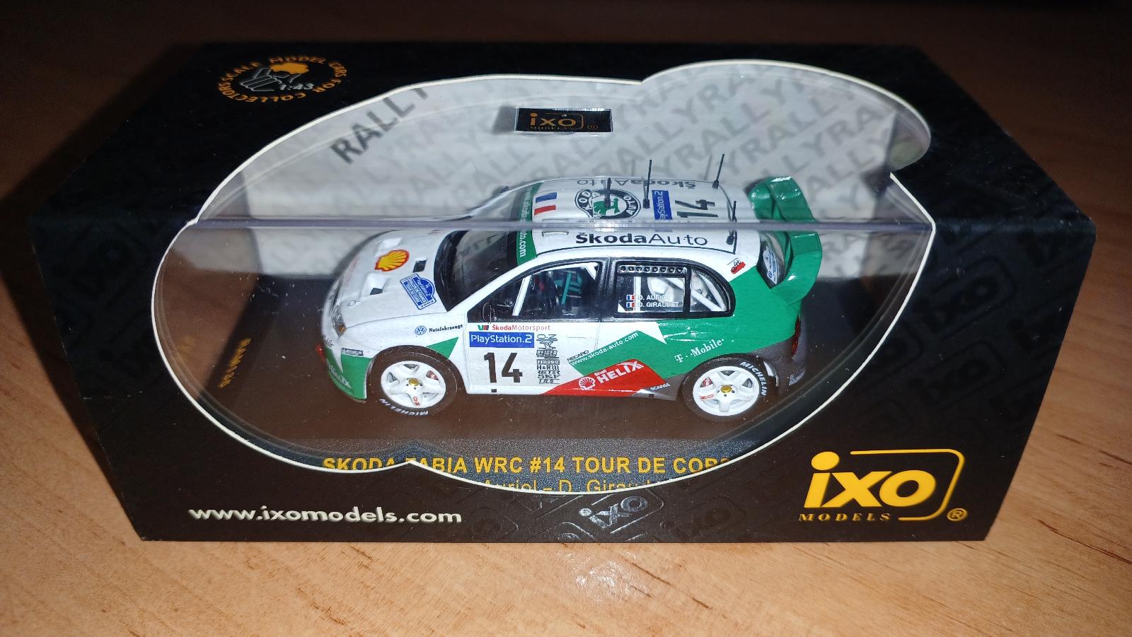 IXO ŠKODA FABIA WRC TOUR de CORSE RALLYE de FRANCE 2003 AURIOL 1/43 | Aukro