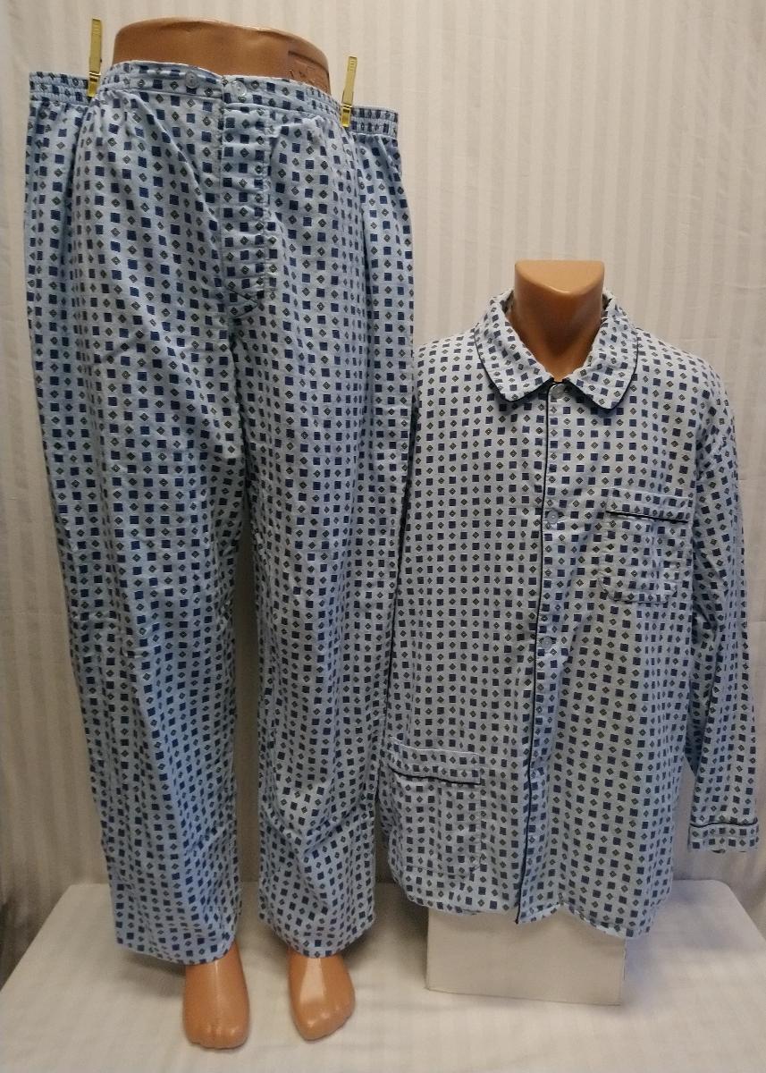 Svetlo modré pyžamo so vzorom, Basic Line, 60/62 - Oblečenie, obuv a doplnky