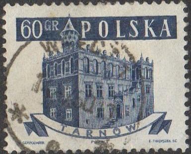 Polsko 1958 Mi: PL 1048 Série: Radnice 
