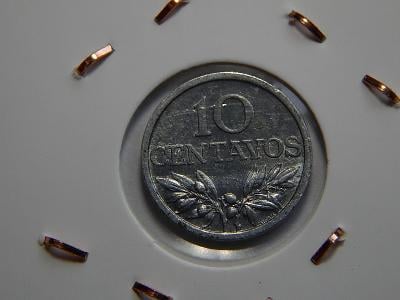 Portugalsko 10 Centavos 1974 XF č00255 