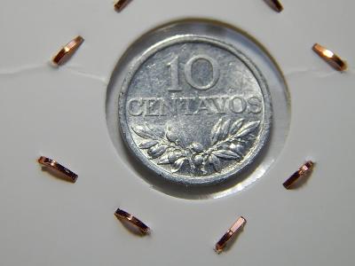 Portugalsko 10 Centavos 1975 XF č00248 