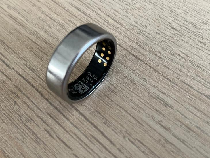 Oura ring Gen3 Heritage Silver US11