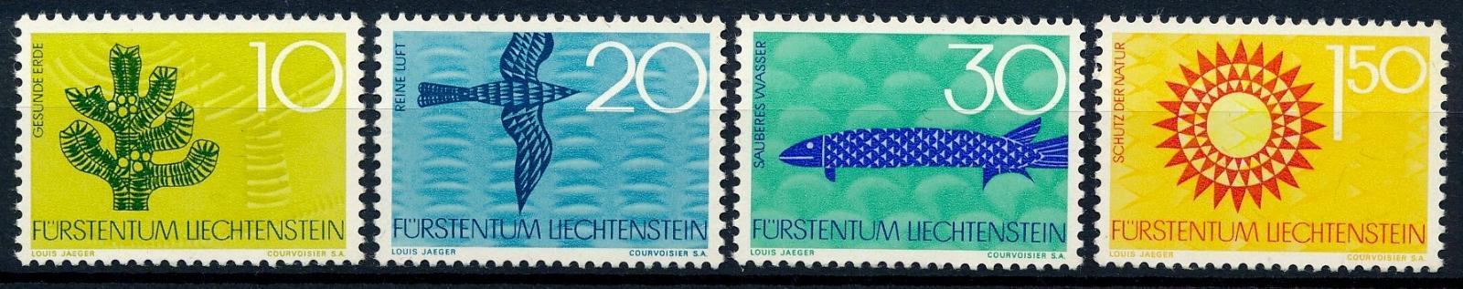 Lichtenštajnsko 1966 **/Mi. 460-3 , komplet , /C1/ - Známky