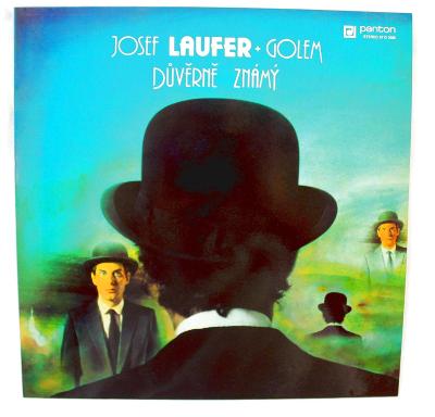 LP - Josef Laufer + Golem -  Důvěrně Známý (x1)