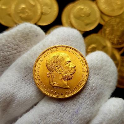 Rakúska 20 Koruna 1893 BZ, František Jozef I., zlatá minca