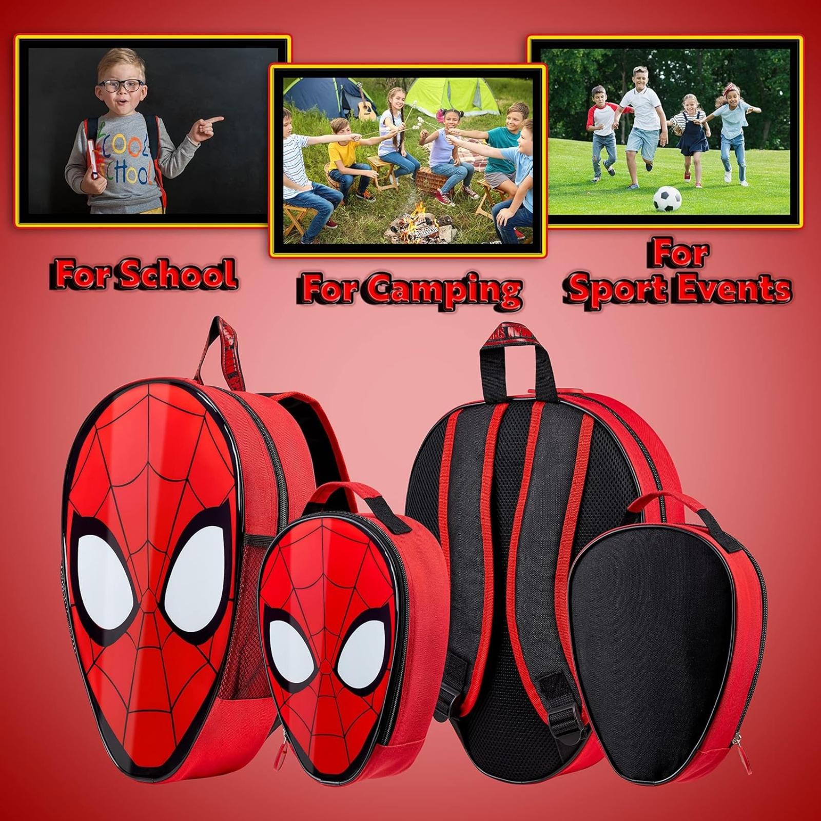 Batoh do škôlky na výlet a chladiaca taška na desiatu Spiderman - Oblečenie, obuv a doplnky