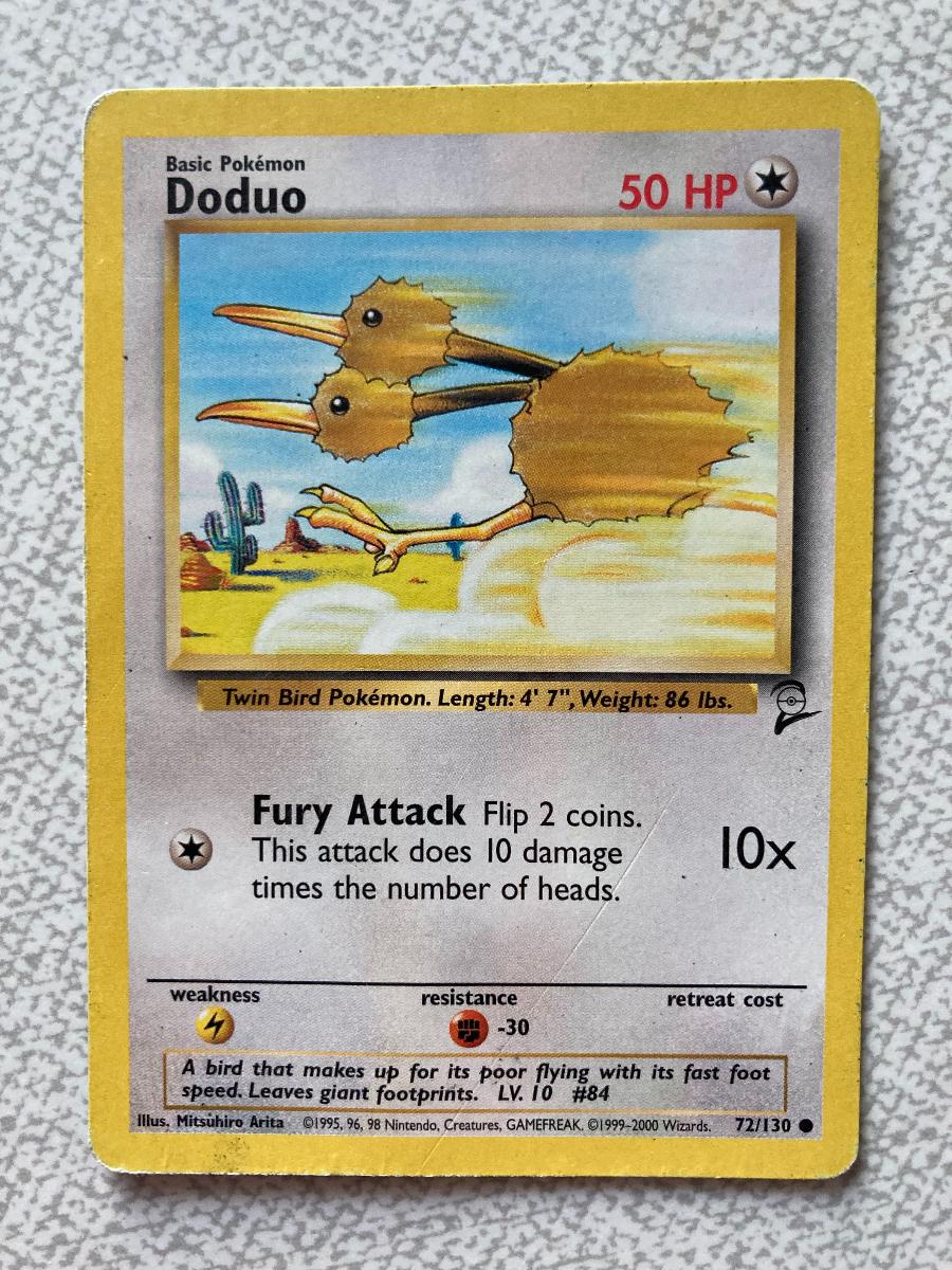 Pokémon Doduo (BS 48) TCG - Zábava