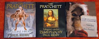 Terry Pratchett: Poslední hrdina 1. vydání + další 2 knihy
