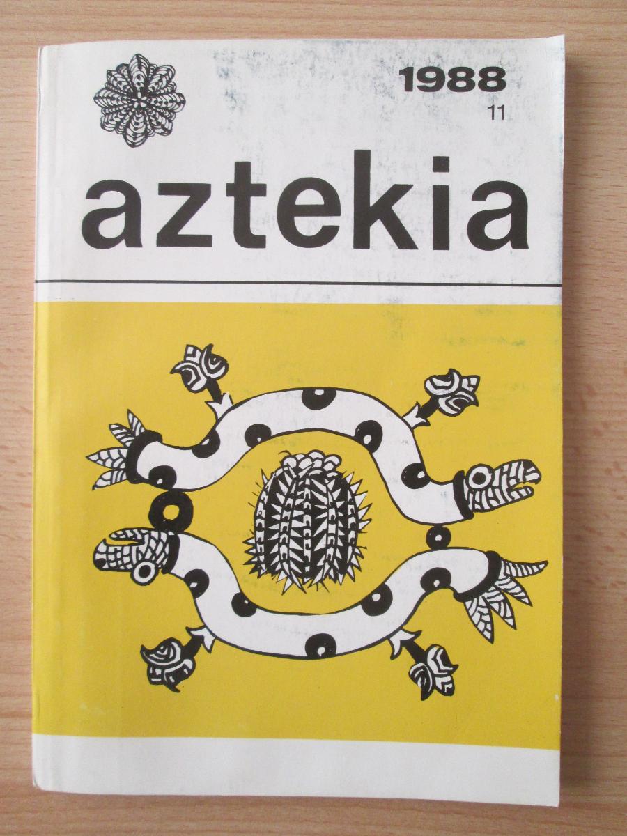 Aztekia 1988 (11) - kaktusy - Thelocactus, Pediocactus, kaktusy Mexika - Knihy a časopisy