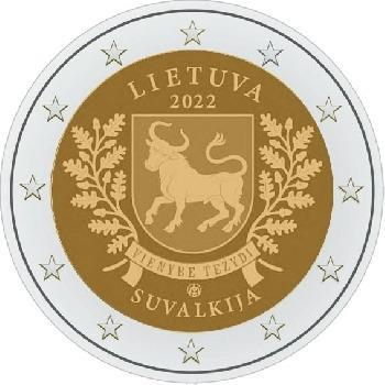 2 euro sběratelské Litva 2022 Suvalkija