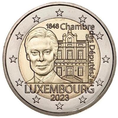 2 euro sběratelské Lucembursko 2023 Sněmovna UNC