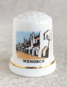 Sběratelský náprstek - Menorca