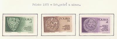 POLSKO, 2416-2418 **, 1975 rok, VYPRODEJ od 1 Kč