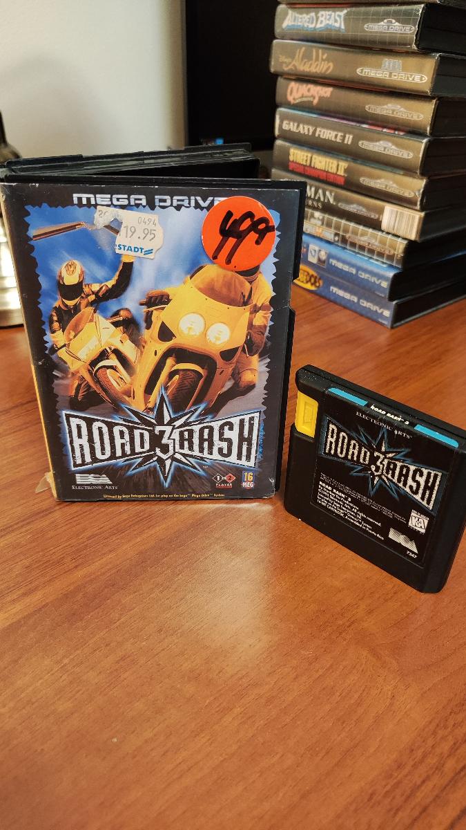 Road Rash 3 - hra na SEGA Mega Drive - Počítače a hry