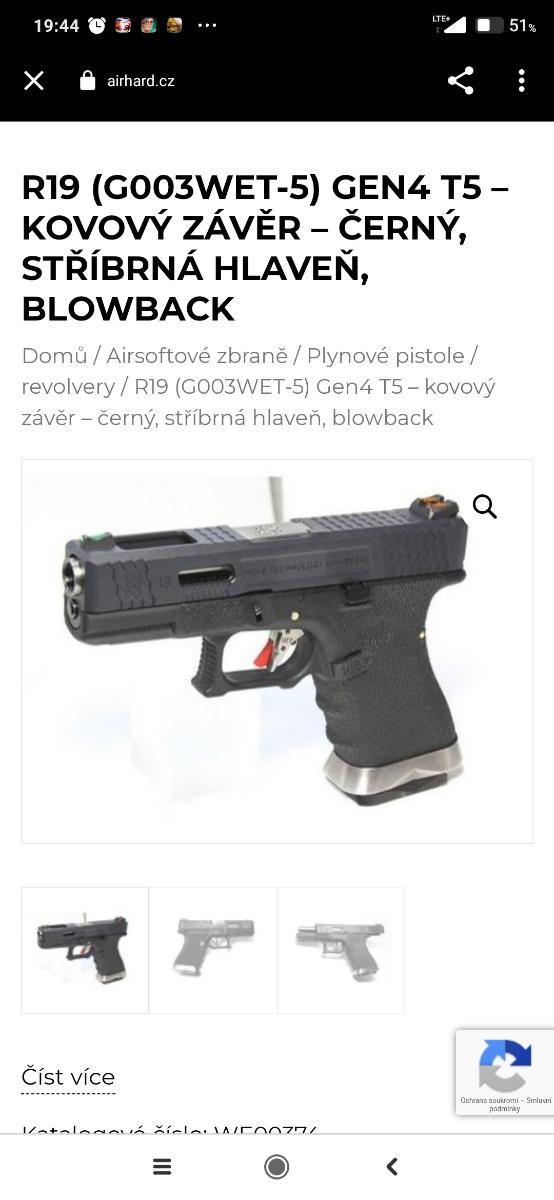 Airsoft pištoľ - Airsoftové zbrane