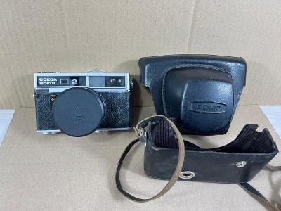 Starý fotoaparát - foťák - SOKOL - LOMO + orig pouzdro