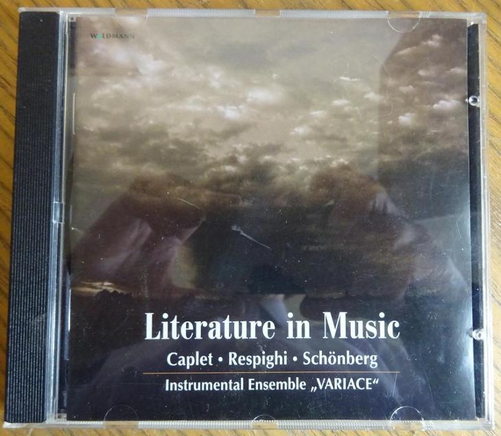 CD, Literature in Music, Caplet, Respighi, Schonberg | Aukro