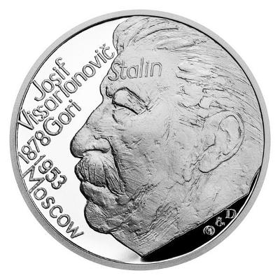 Stříbrná medaile Kult osobnosti - Josif Stalin proof