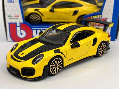 Porsche 911 GT2 RS žlutá/černá - Bburago 1/43 (M22-798)