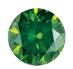 2ks Prírodné Diamant Fancy žiarivo zelený VS-I1 - Šperky a hodinky