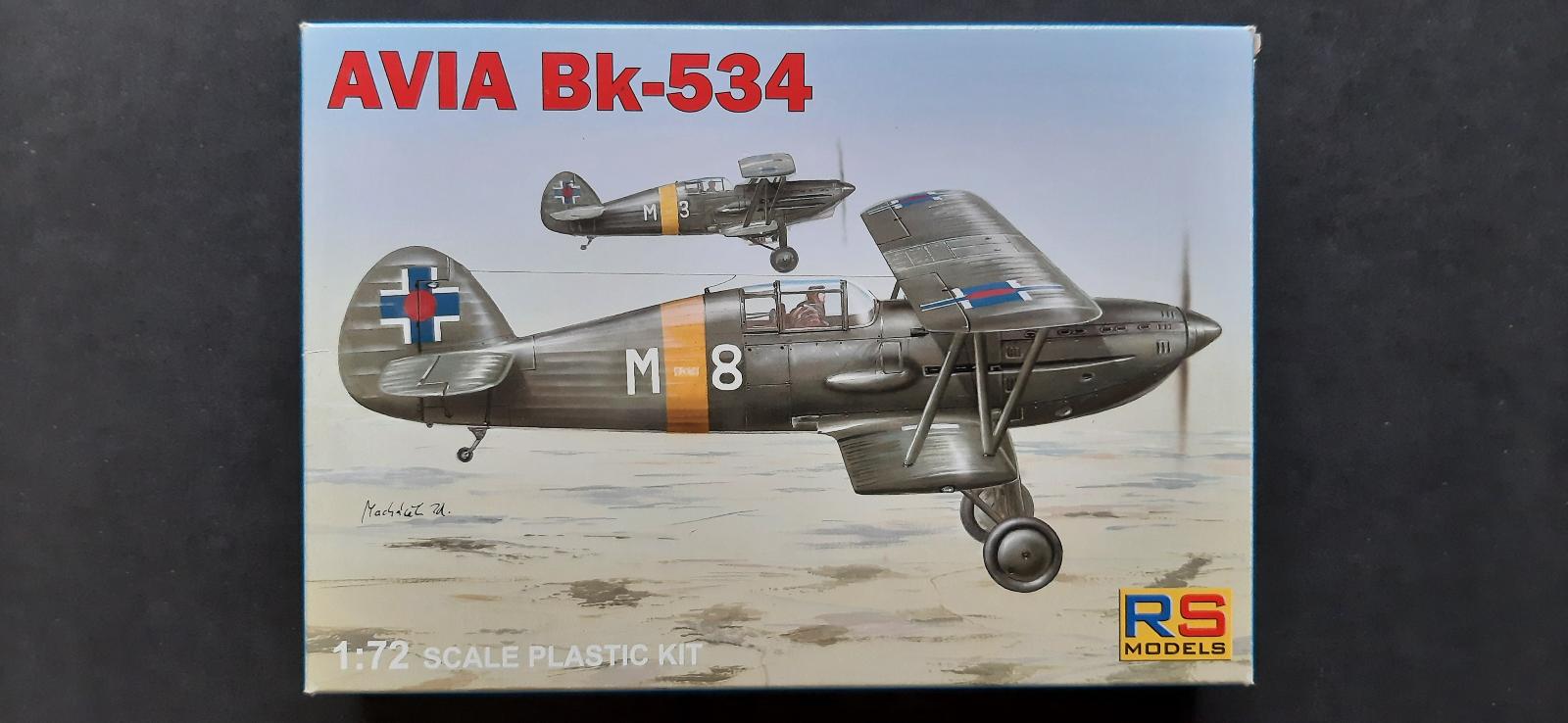 Avia Bk.534 RS Models - Vojenské modely lietadiel