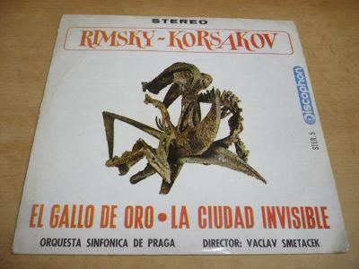 LP RIMSKY - KORSAKOV / El Gallo de Oro, La Ciudad Invisible