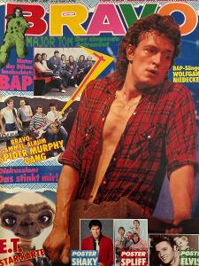Bravo německý časopis 1983 Boy George,Shakin,Spliff,Elvis P.,E.T.,Bap