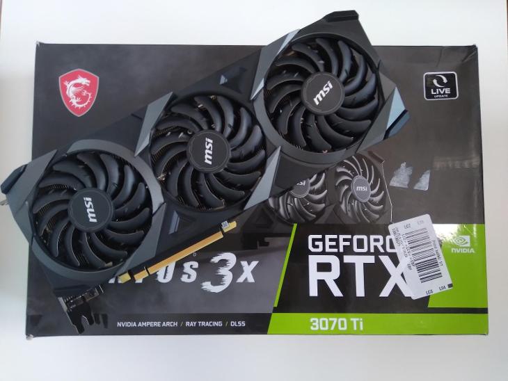 MSI GeForce RTX 3070 Ti VENTUS 3X OC 8G GDDR6 - ZÁRUKA! - Počítače a hry