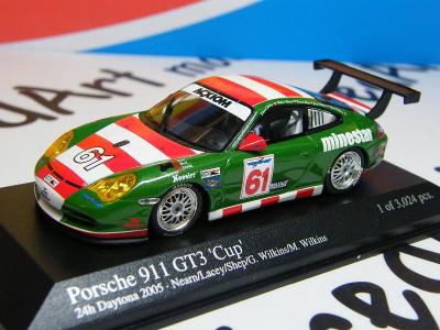 12/22 - Porsche 911 GT3 Cup 24h Daytona 2005 Nearn/L - MINICHAMPS 1:43