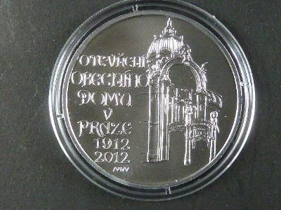 200 Kč (087) 2012 Obecní dům v Praze kvalita b.k.