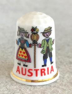 Sběratelský náprstek - Austria