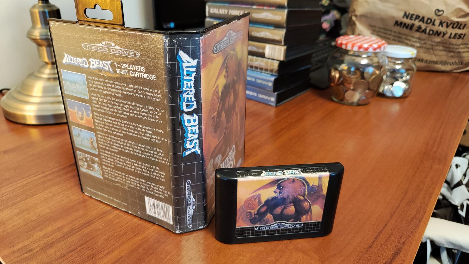 Altered Beast - hra na SEGA Mega Drive - Počítače a hry
