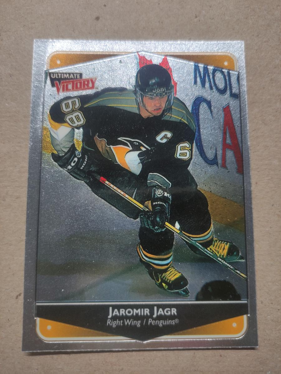 Jágr Jaromír Pittsburgh Penguins 1995-96 Fleer Metal - Hokejové karty
