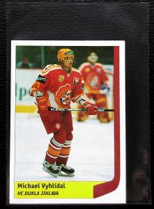 Michael Vystrážil #109 Samolepky DS Český hokej 1998 HC Dukla Jihlava