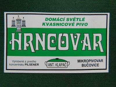 PE - Mikropivovar - Minipivovar - Bučovice - Hrncovar  - 1993